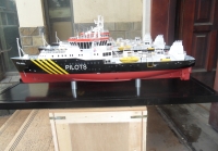 customized model of 81.5m Pilots Boat